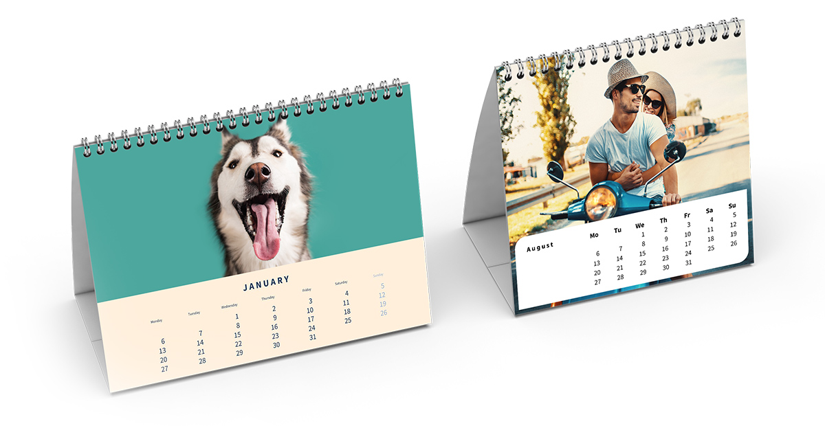 Calendriers Bureau Avec Vos Photos Preferees