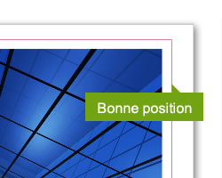 Fond perdu et avertissement